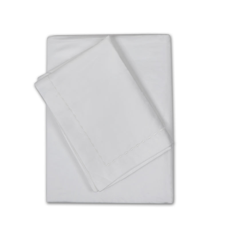 800 TC Bedsheet/Pillowcase Set – Pure White