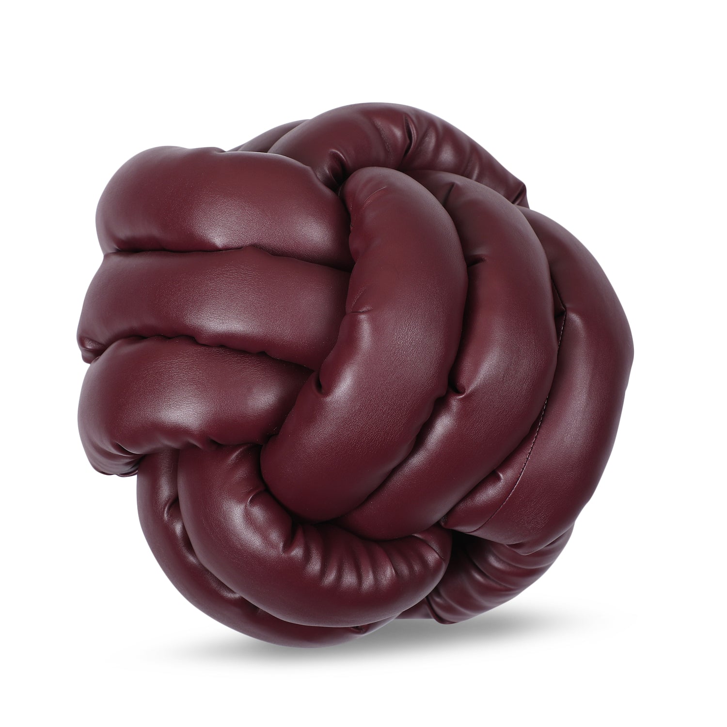 Crimson Knot Cushion