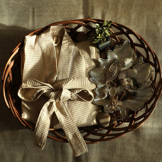 Bath Robe - Beige