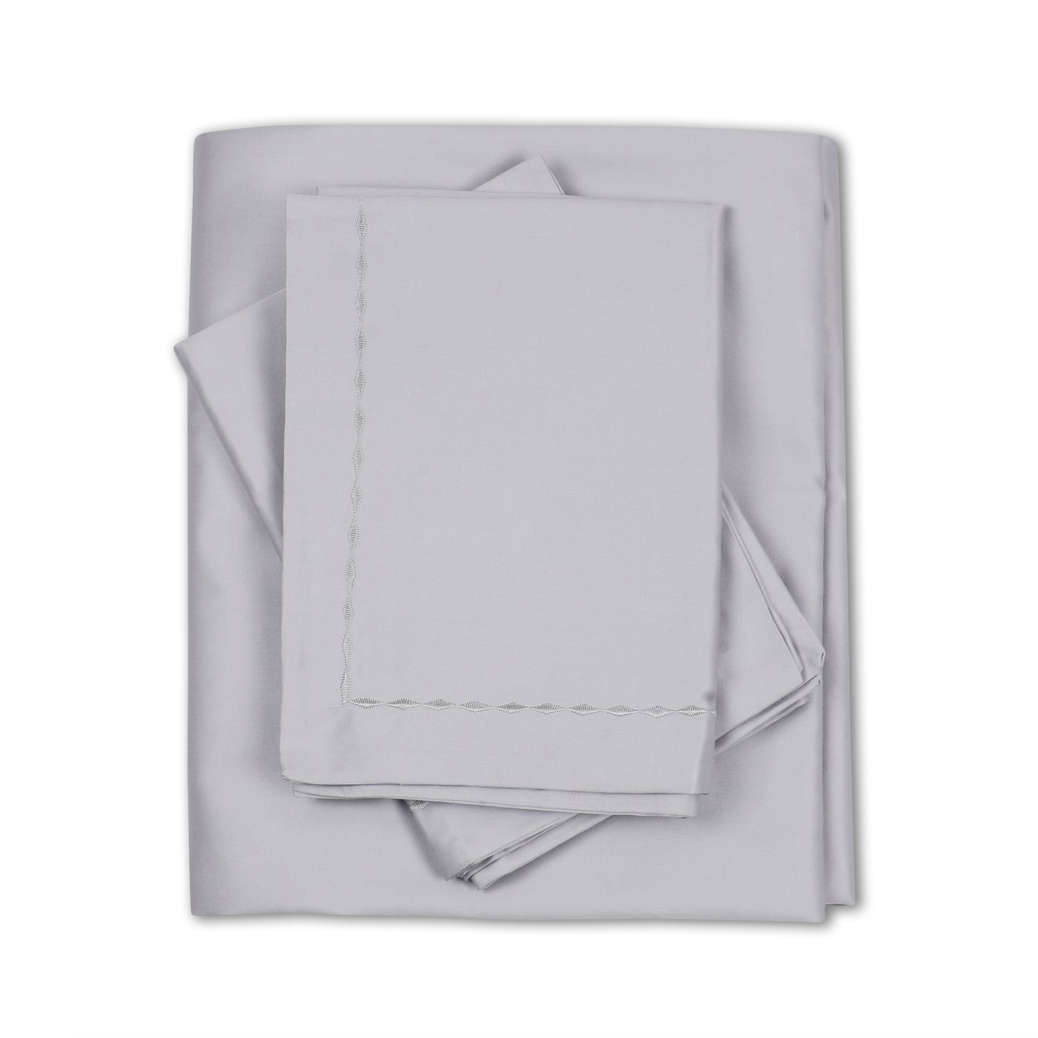 800 TC Bedsheet/Pillowcase Set – Silver Grey