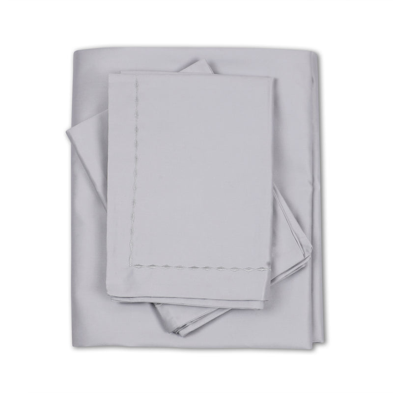 800 TC Bedsheet/Pillowcase Set – Silver Grey