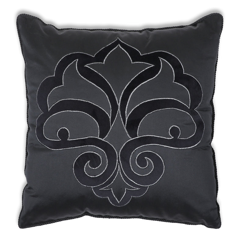 Ebony Cushion Cover - 18 X 18 Inches