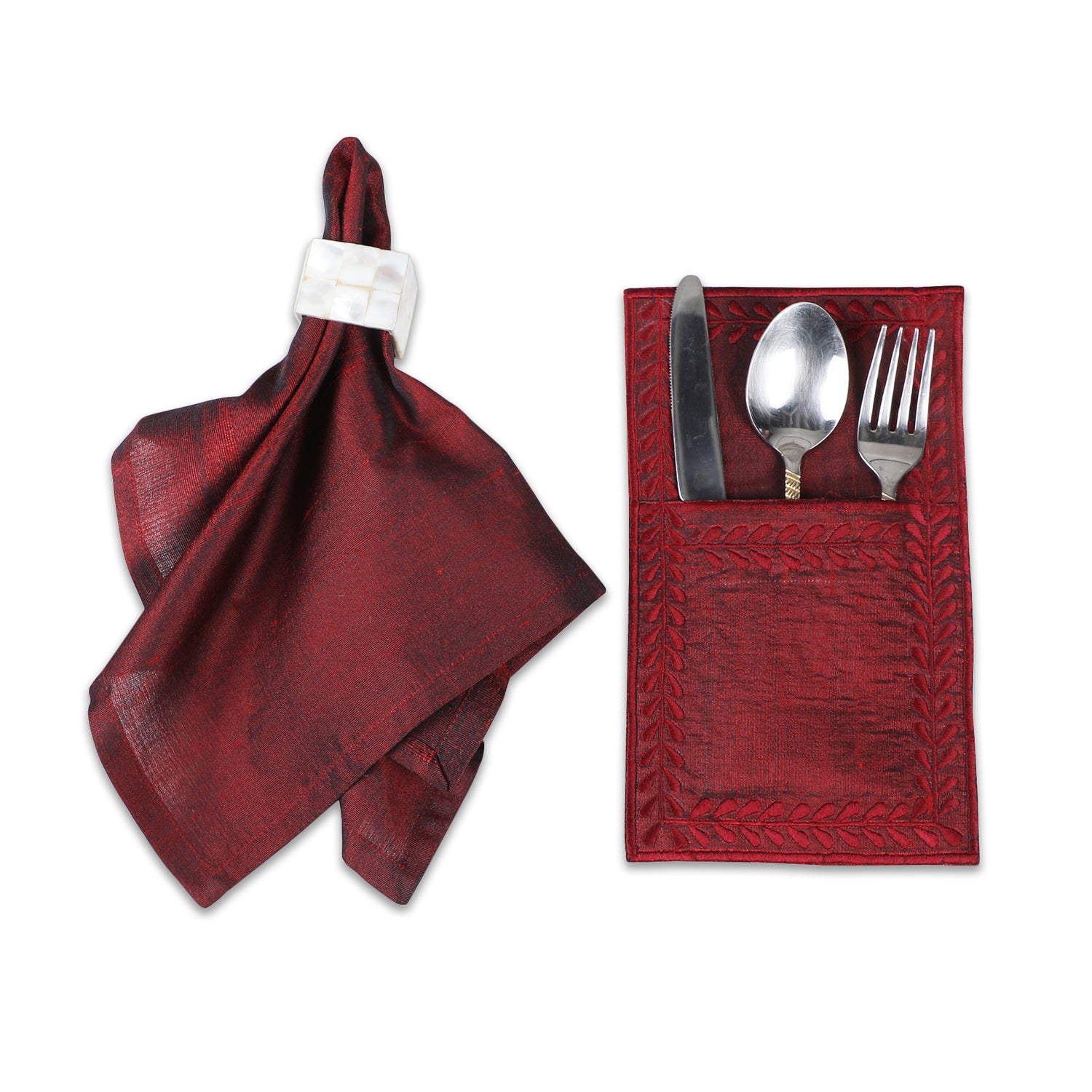 Ruby Napkins - Set of 2
