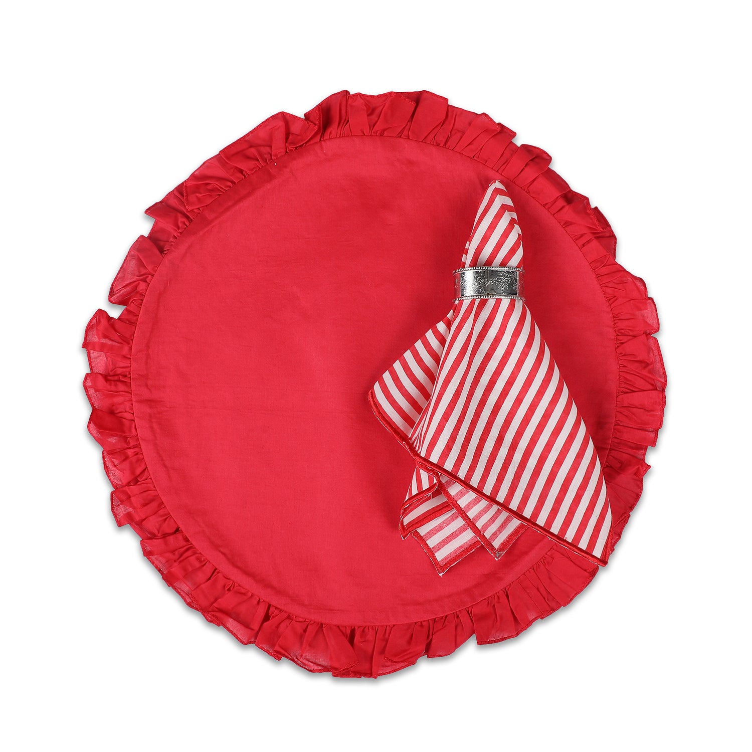 Rouge Placemats & Npakins - Set of 6