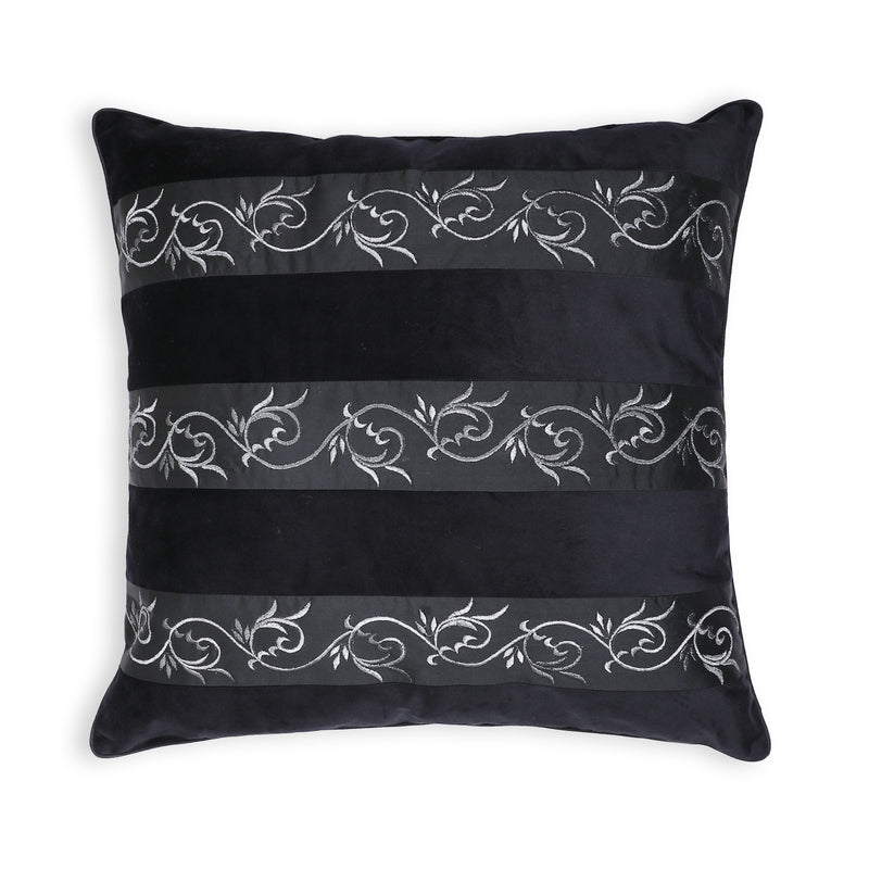 Ebony Cushion Cover - 24 X 24 Inches
